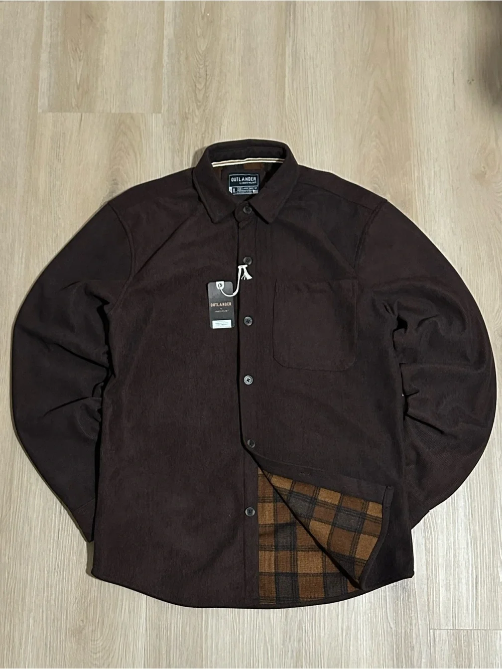 Outlander lightweight button up jacket - Picture 3 of 3